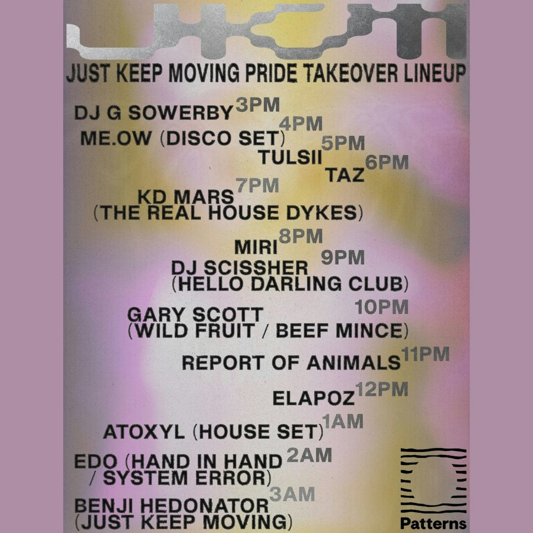 Pride Day Party: Just Keep Moving 