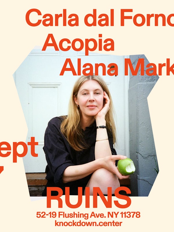 Carla dal Forno, Acopia, Alana Markel