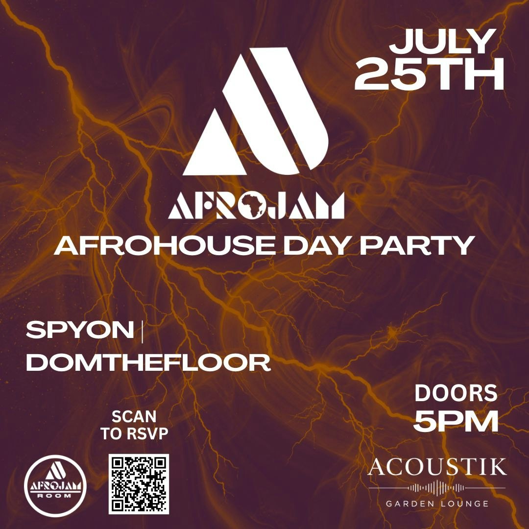 AFROHOUSE DAY PARTY