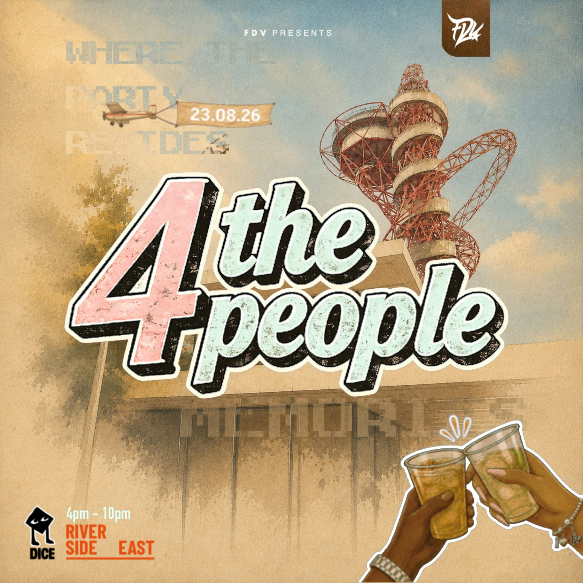 4 The People: Rooftop Day Party