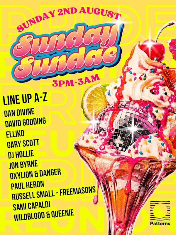 Pride at Patterns: Sunday Sundae