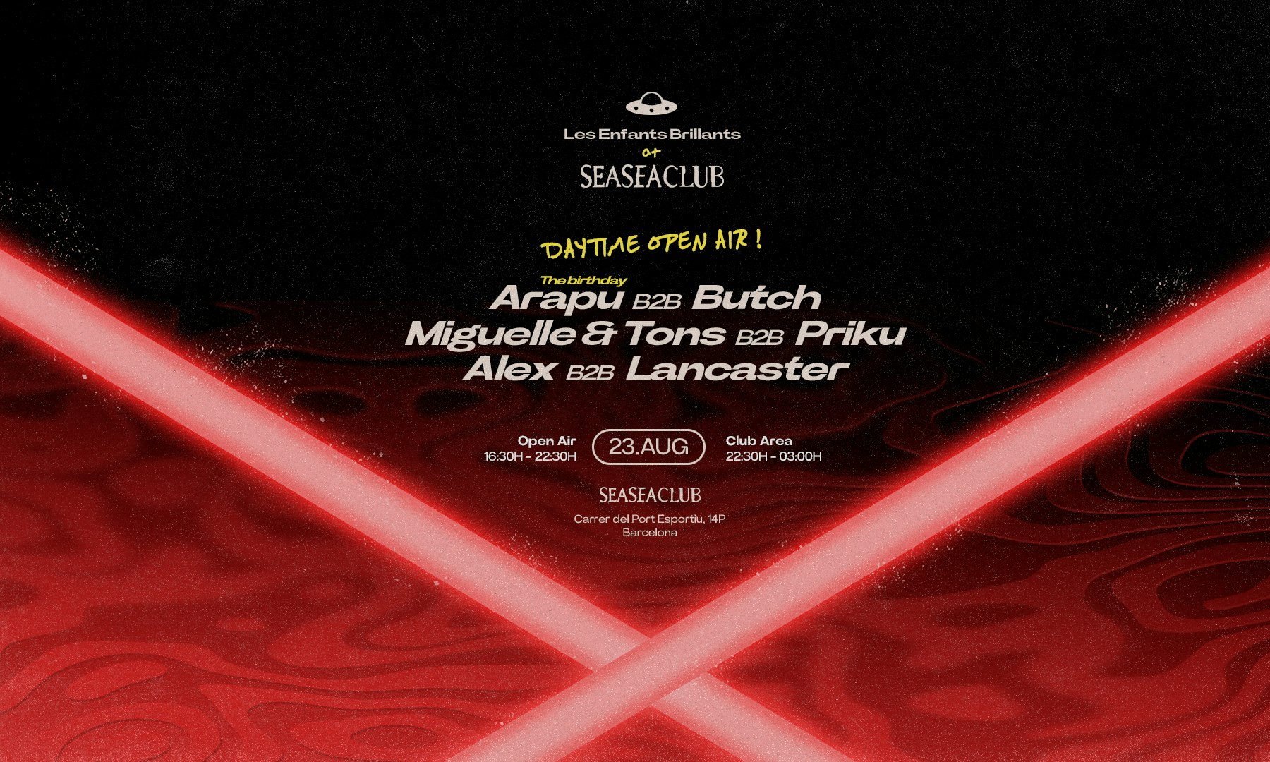 Les Enfants goes to Seaseaclub pres. Arapu & more