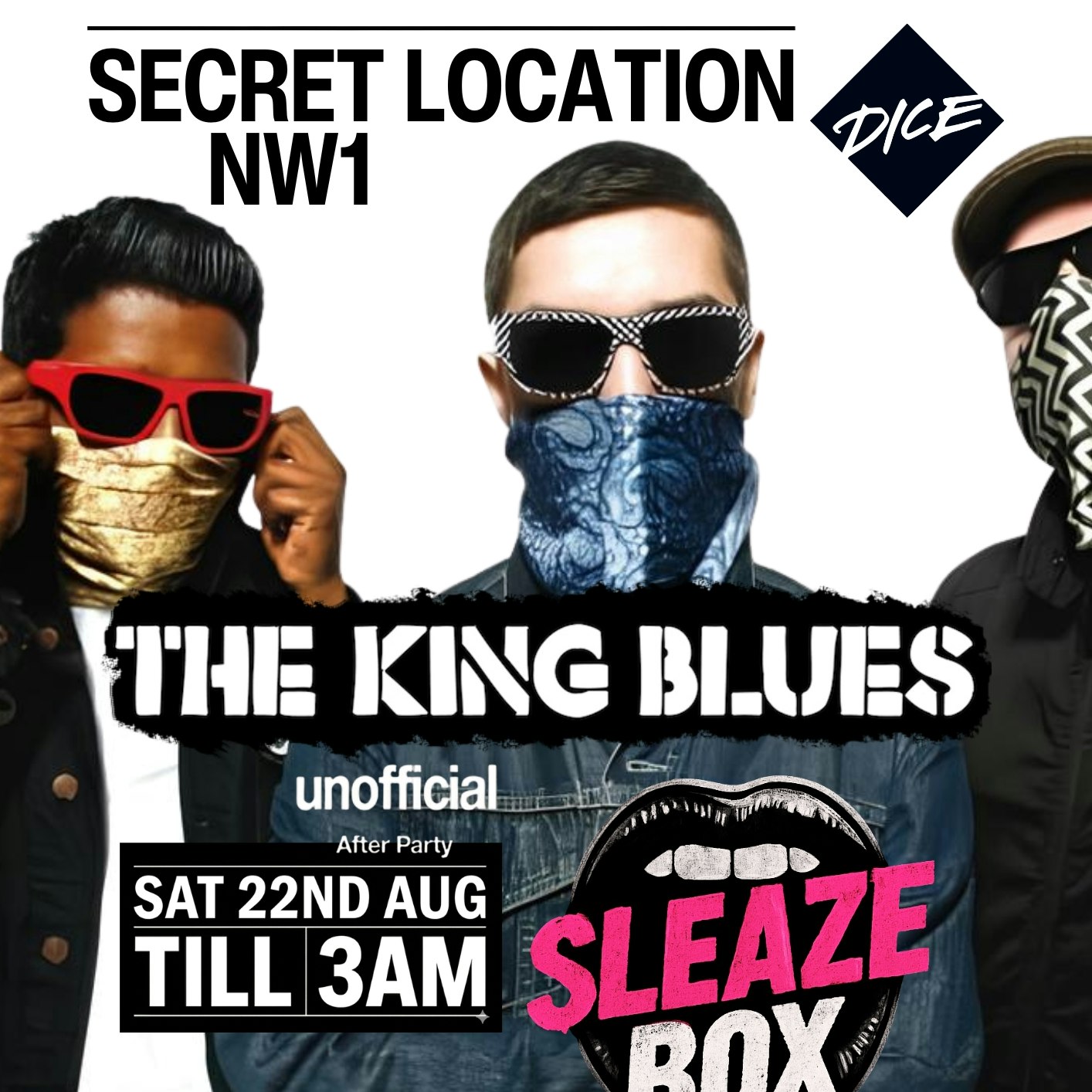 SleazeBox: KING BLUES unofficial After Party