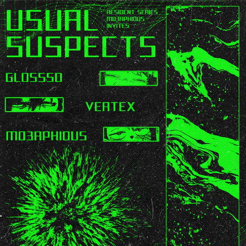 Usual Suspects Resident Series: Mo3rphious Invites