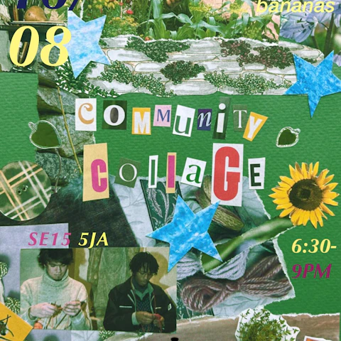 CLUB BANANAS: COMMUNITY COLLAGING