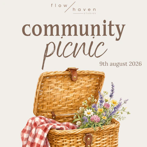 flow haven studio community picnic