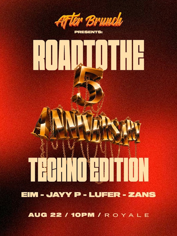 After Brunch: Road to the 5 year anniversary