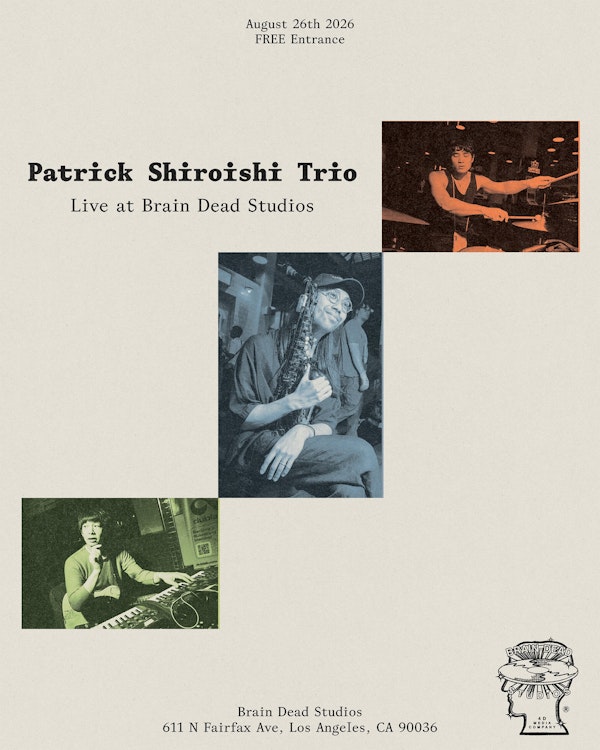 Patrick Shiroishi Trio Live