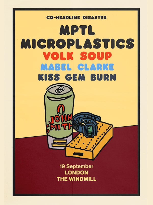 MPTL Microplastics, Volk Soup, Mabel Clarke, KGB