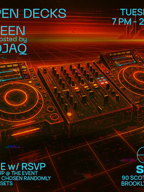 Open Decks w/ Steen & Bojaq