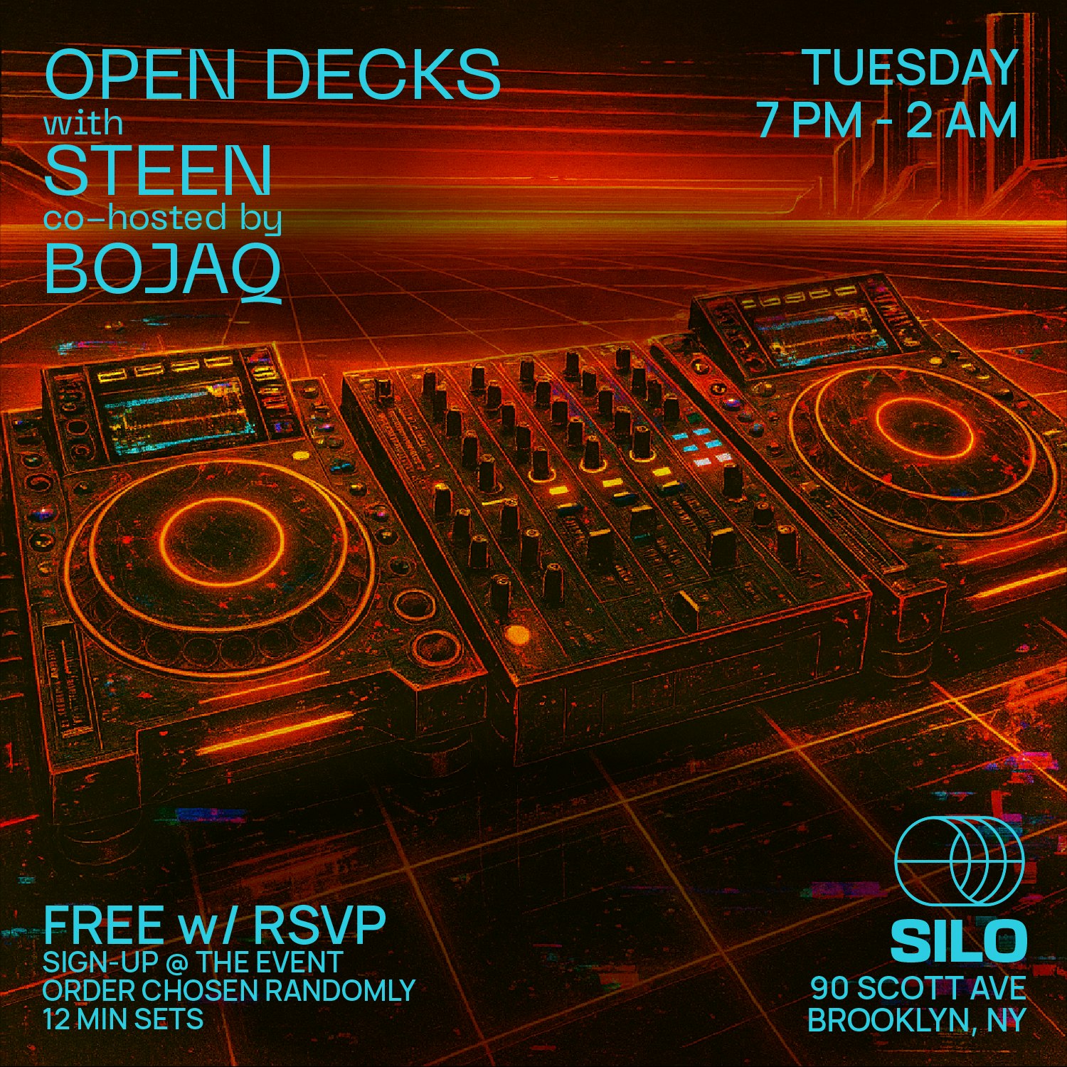 Open Decks w/ Steen & Bojaq