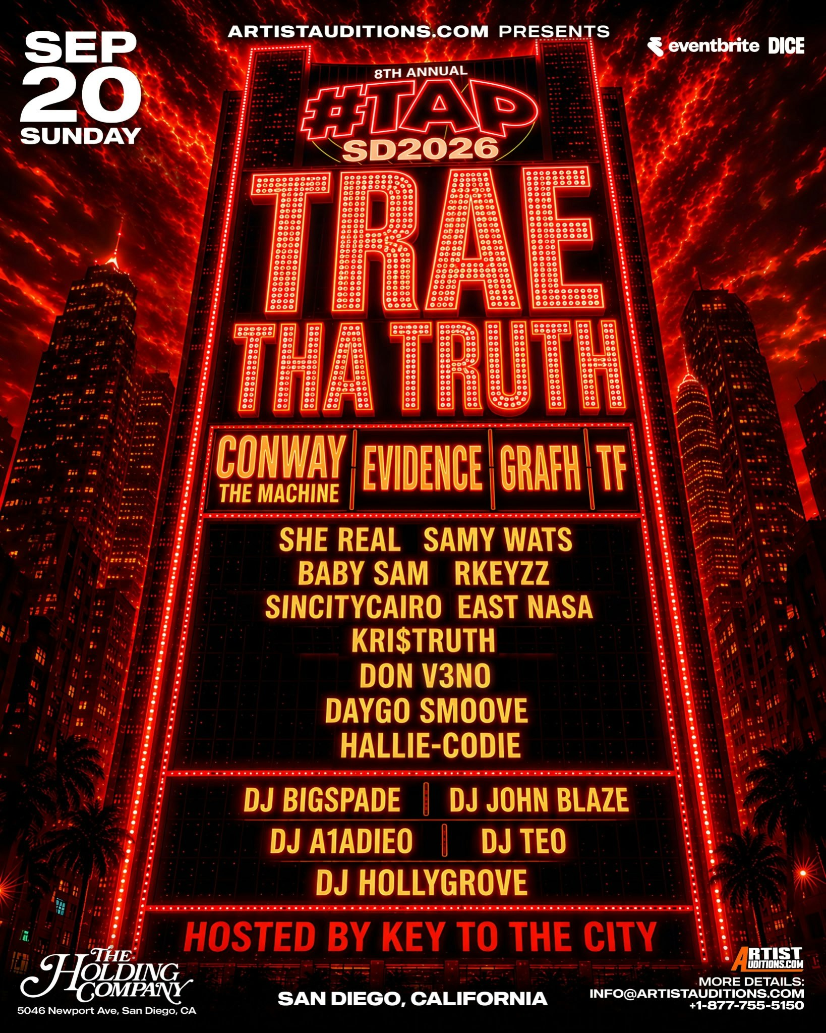 TRAE THE TRUTH X CONWAY X EVIDENCE X GRAFH #TAPSD Tickets | From