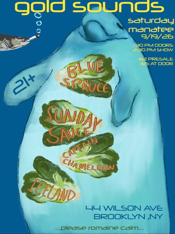 Blue Spruce // Sunday Sauce // Captain Cameleon // Iceland