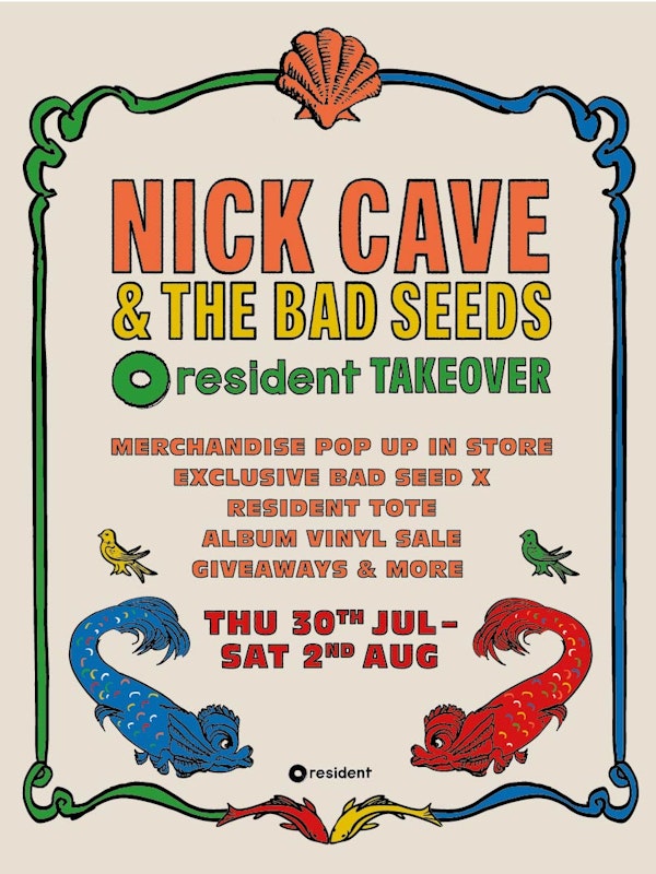 Nick Cave Shop Takeover!