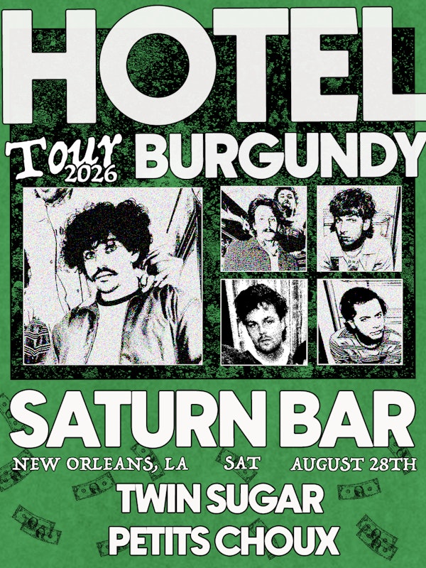 Hotel Burgundy, Petite Choux, Twin Sugar