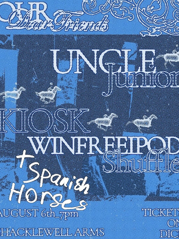 Uncle Junior, Kiosk, Winfreeipodshuffle, Spanish Horses