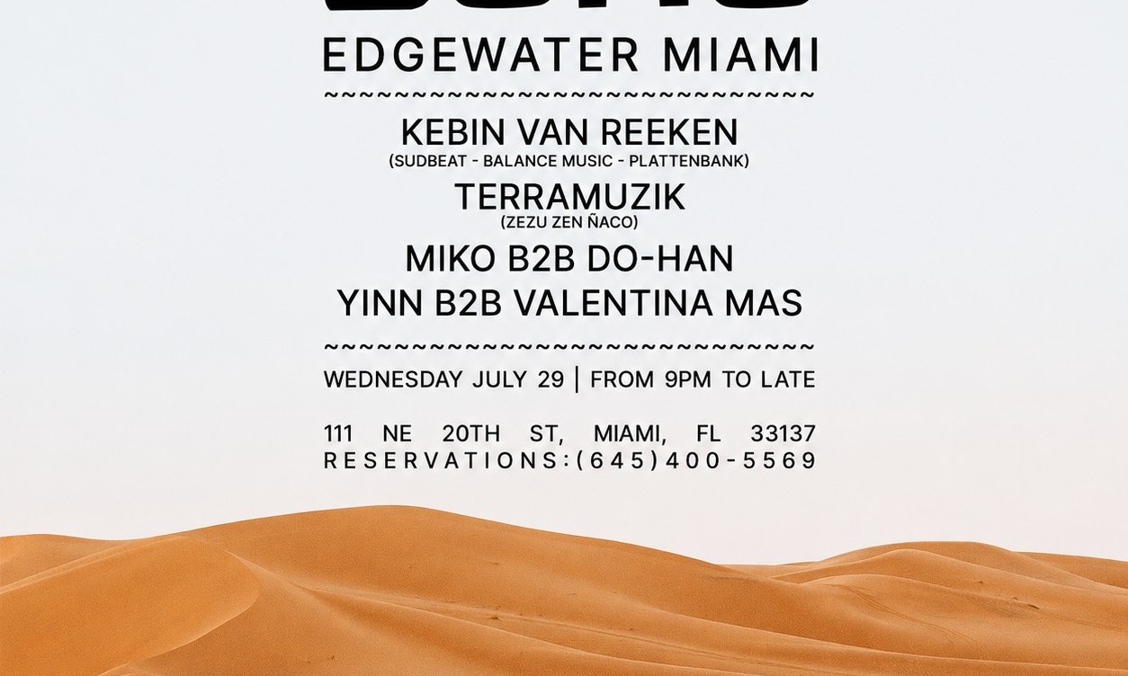 Boho Edgewater: Kebin Van Reeken, Terramuzik