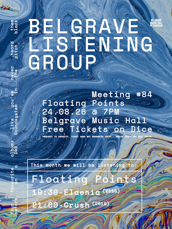 Listening Group #84 - Floating Points Special