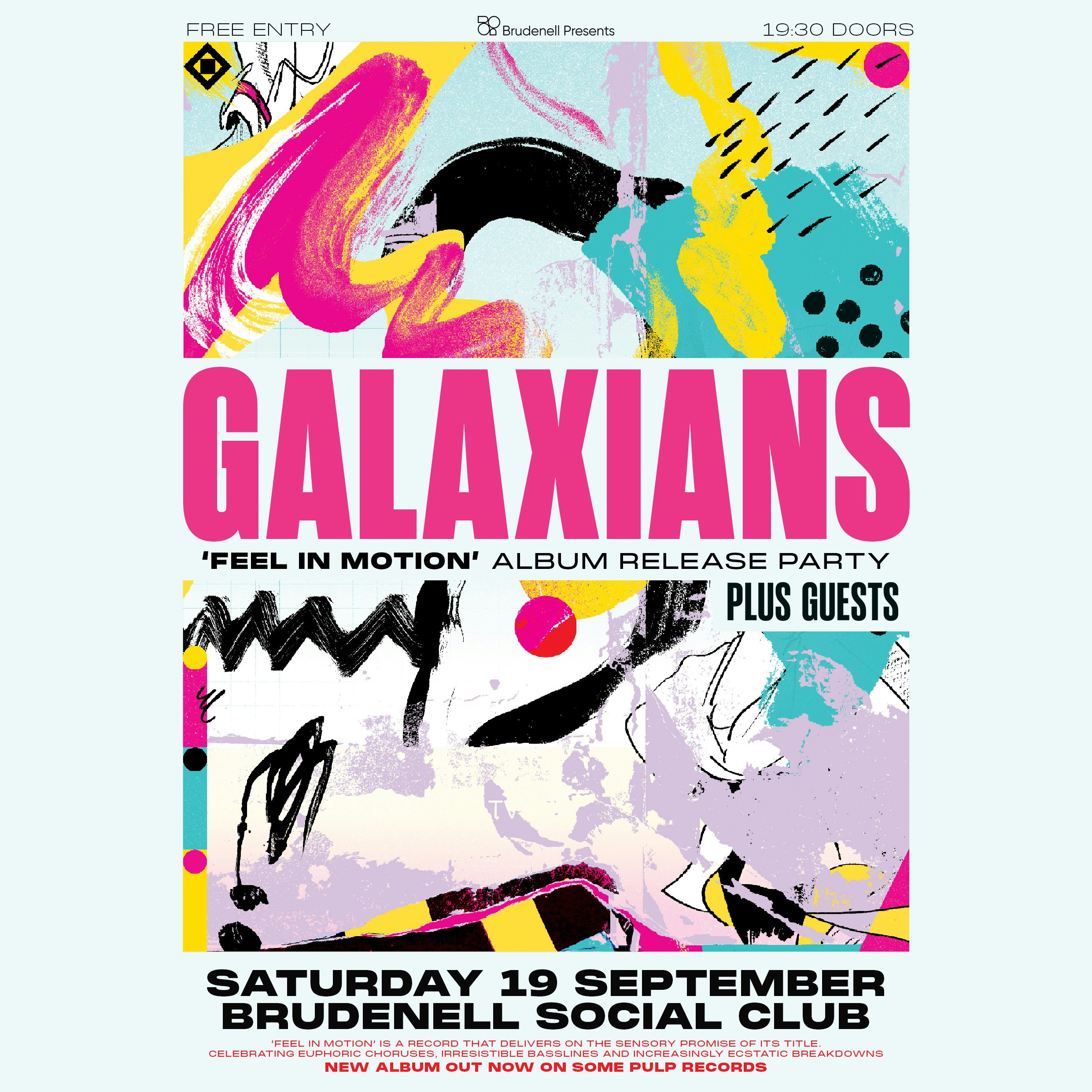 Galaxians at Brudenell Social Club, Leeds