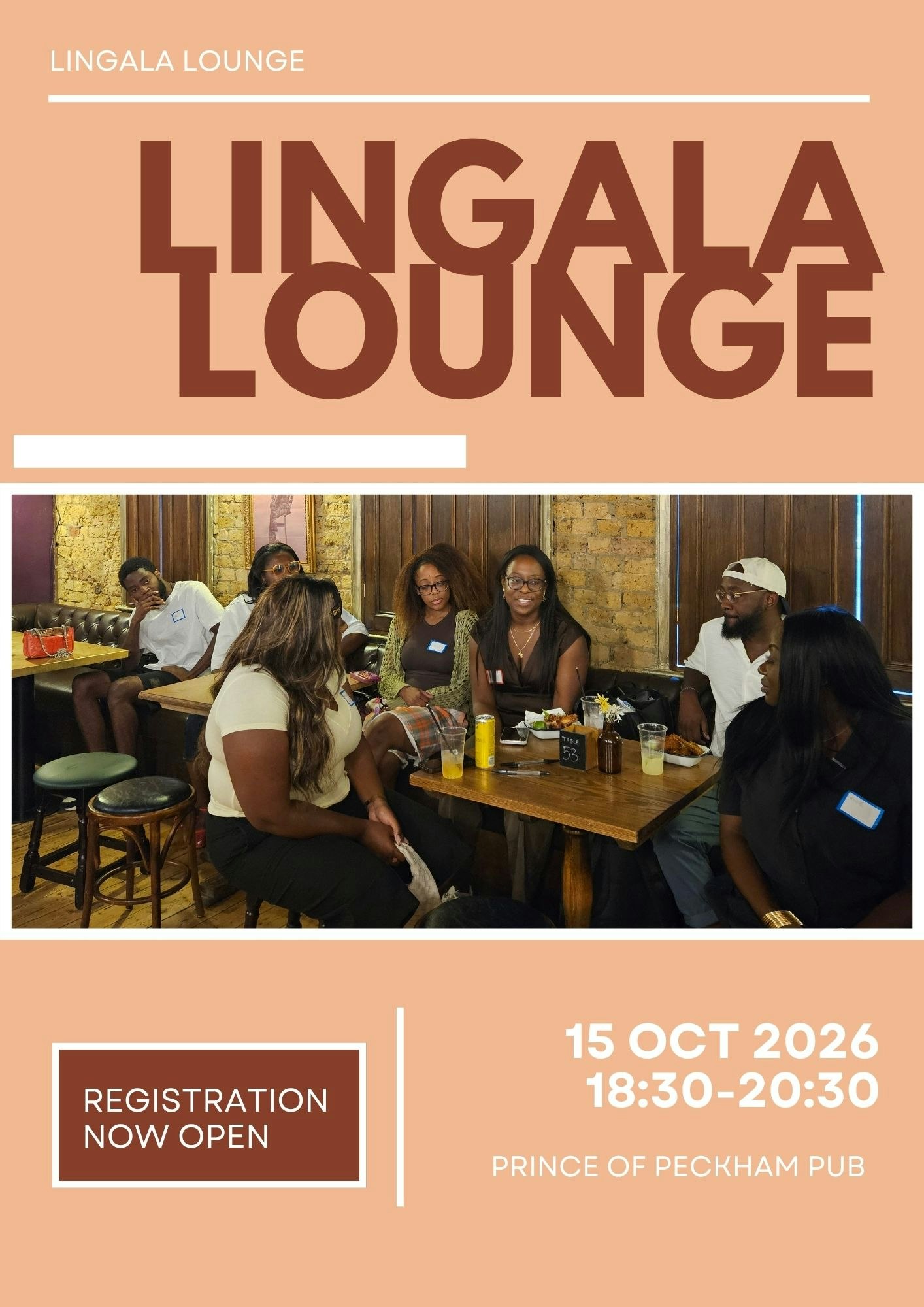 LINGALA LOUNGE at Prince of Peckham, London