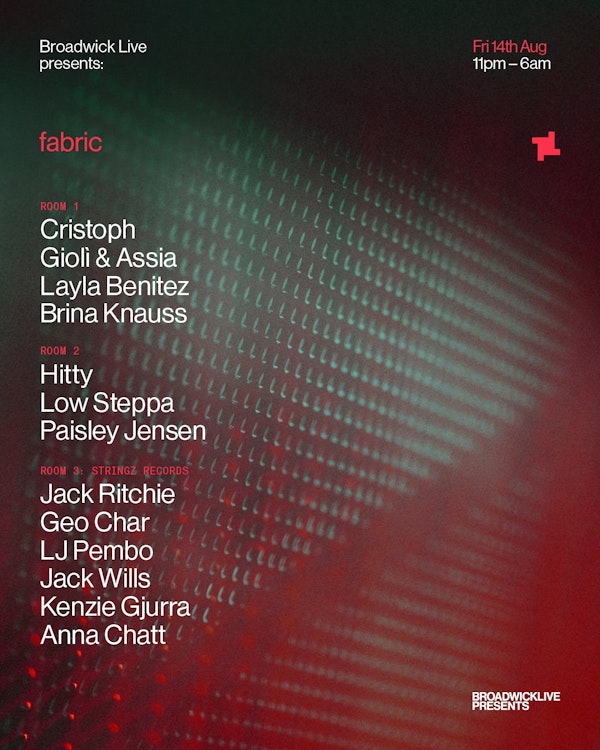 Cristoph, hitty, Giolì & Assia, Layla Benitez + more