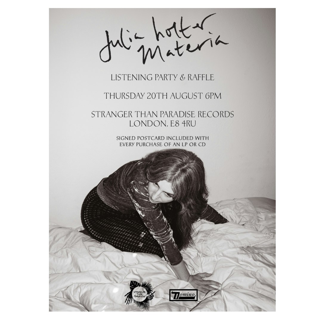Julia Holter 'Materia' Listening Party & Raffle