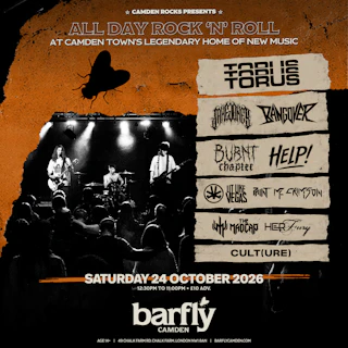 Camden Rocks All Dayer w/ Torus & more