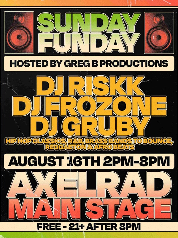 Sunday Funday: Greg B Productions