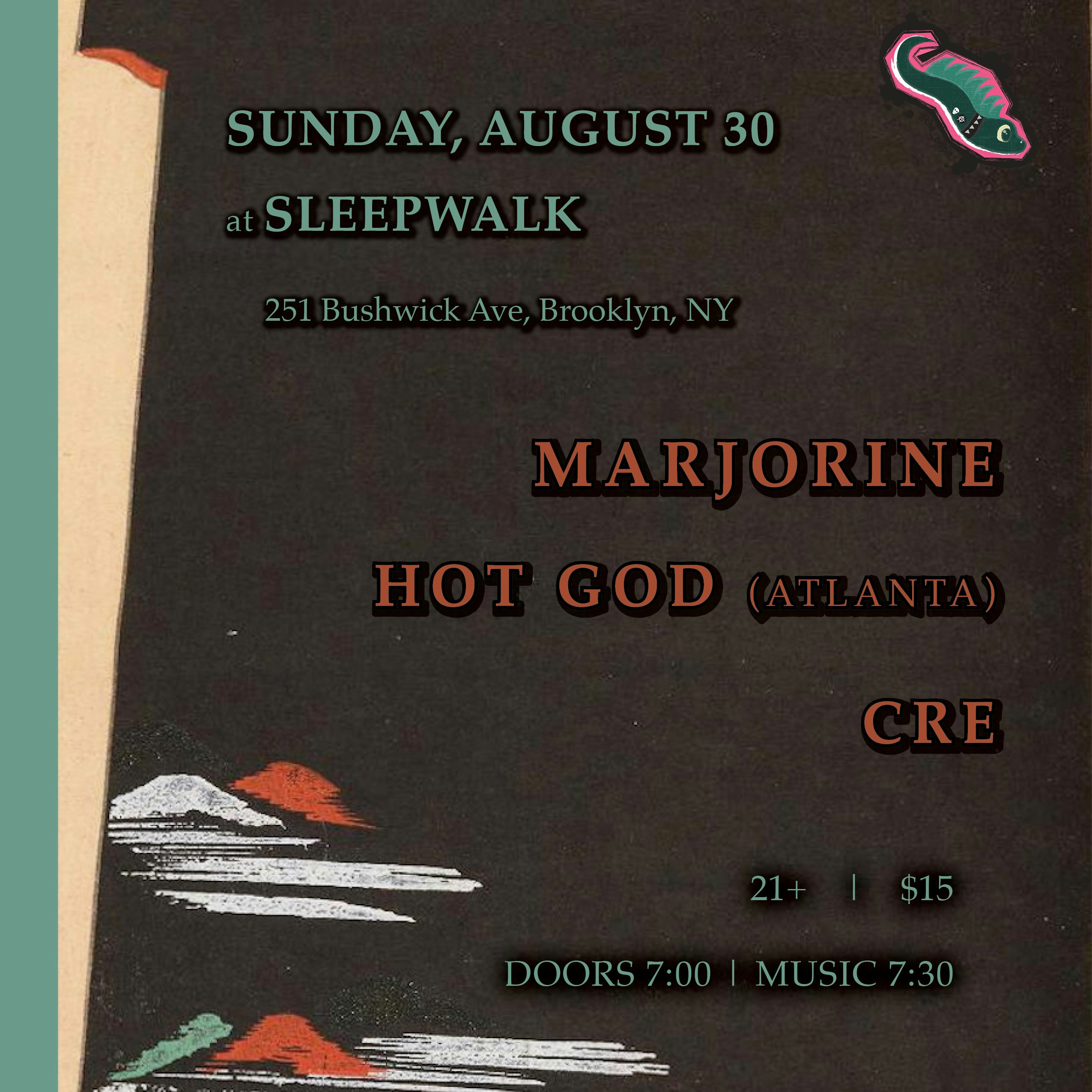 Marjorine, Hot God (Atlanta), Cre