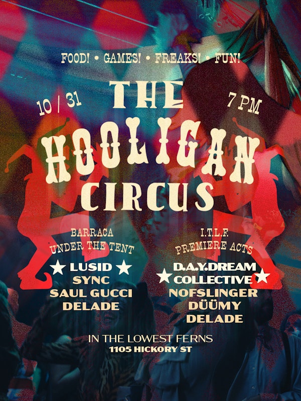 NOMADA Halloween 10.31: Hooligan Circus ft. LuSiD