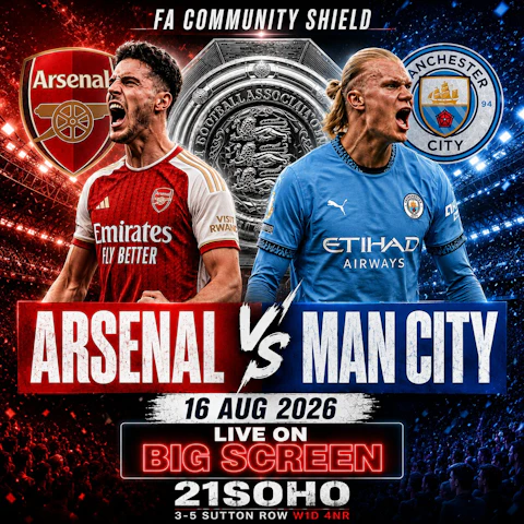Arsenal vs Man City - FA Community Shield Live!