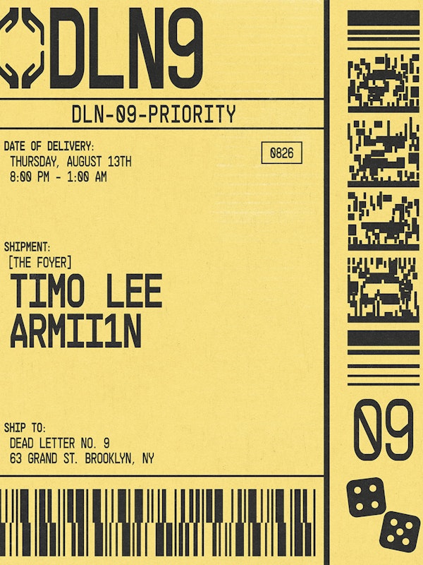 Timo Lee, Armii1n | Dead Letter No.9