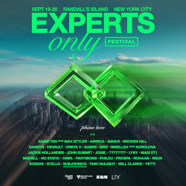 Experts Only Festival NYC 2026 artwork