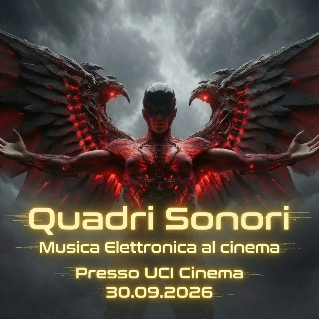 QUADRI SONORI - L'esperienza immersiva di musica elettronica al Cinema!