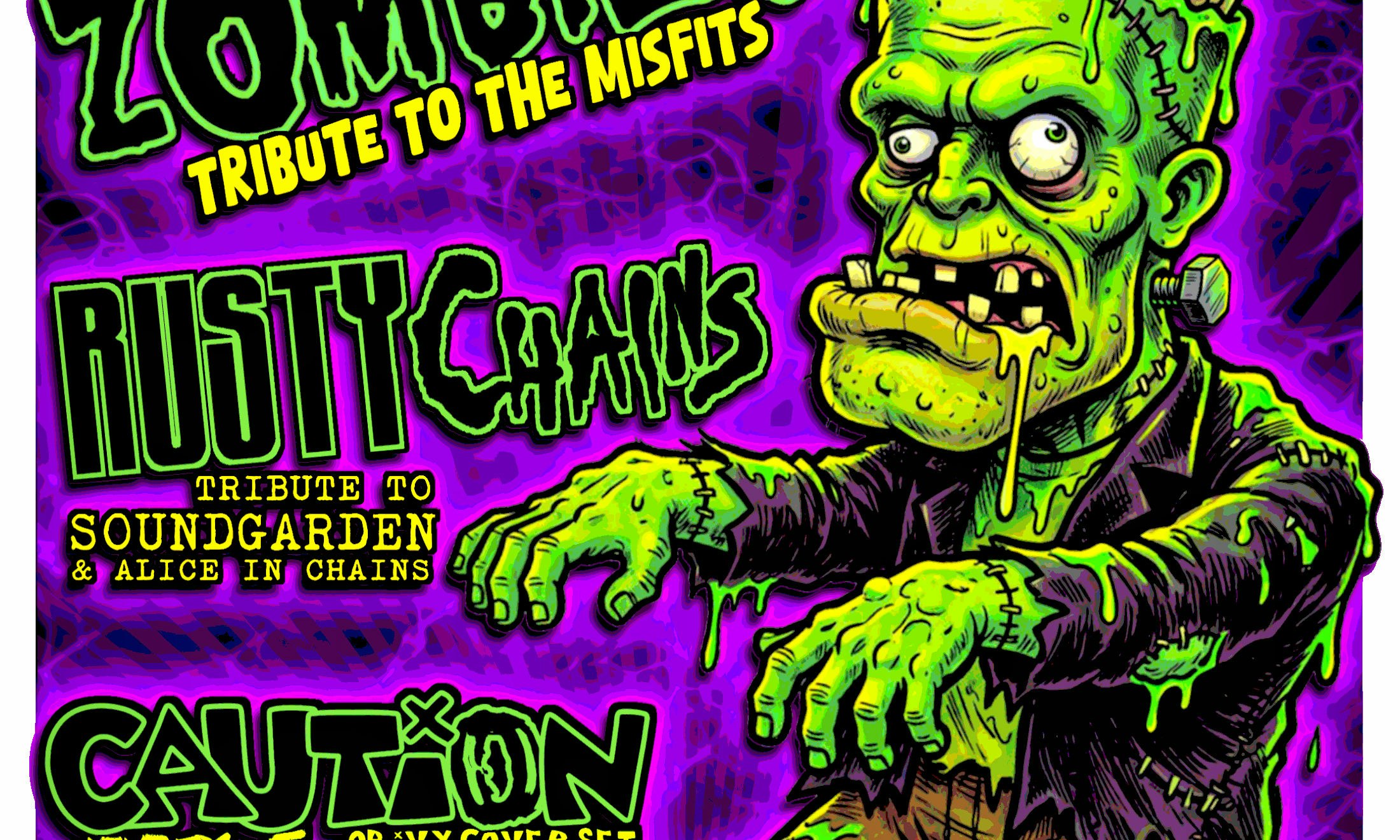 Astrozombies SF ~Rusty Chains~ Caution ~ Minds Eye