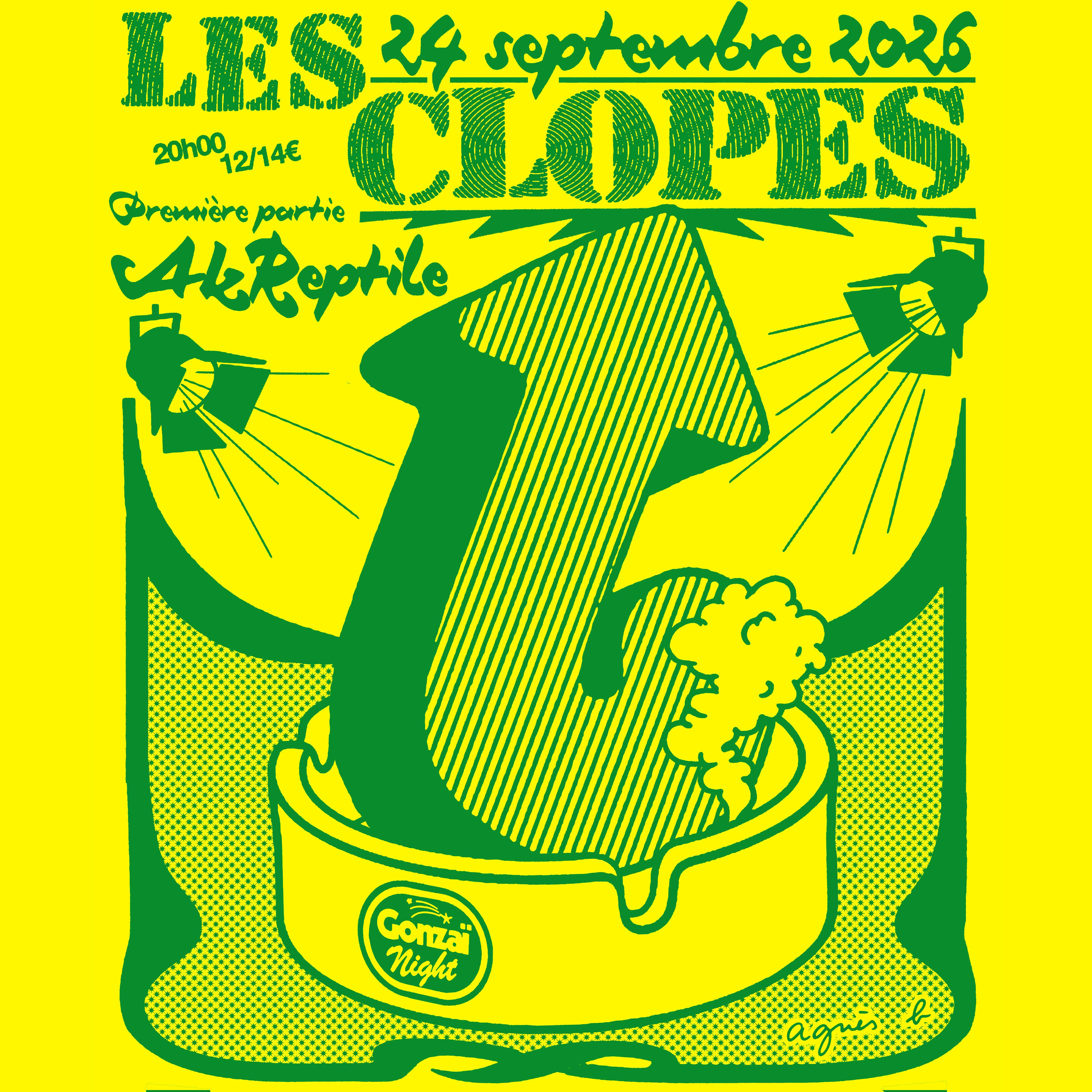 GONZAÏ NIGHT : LES CLOPES + AKREPTILE