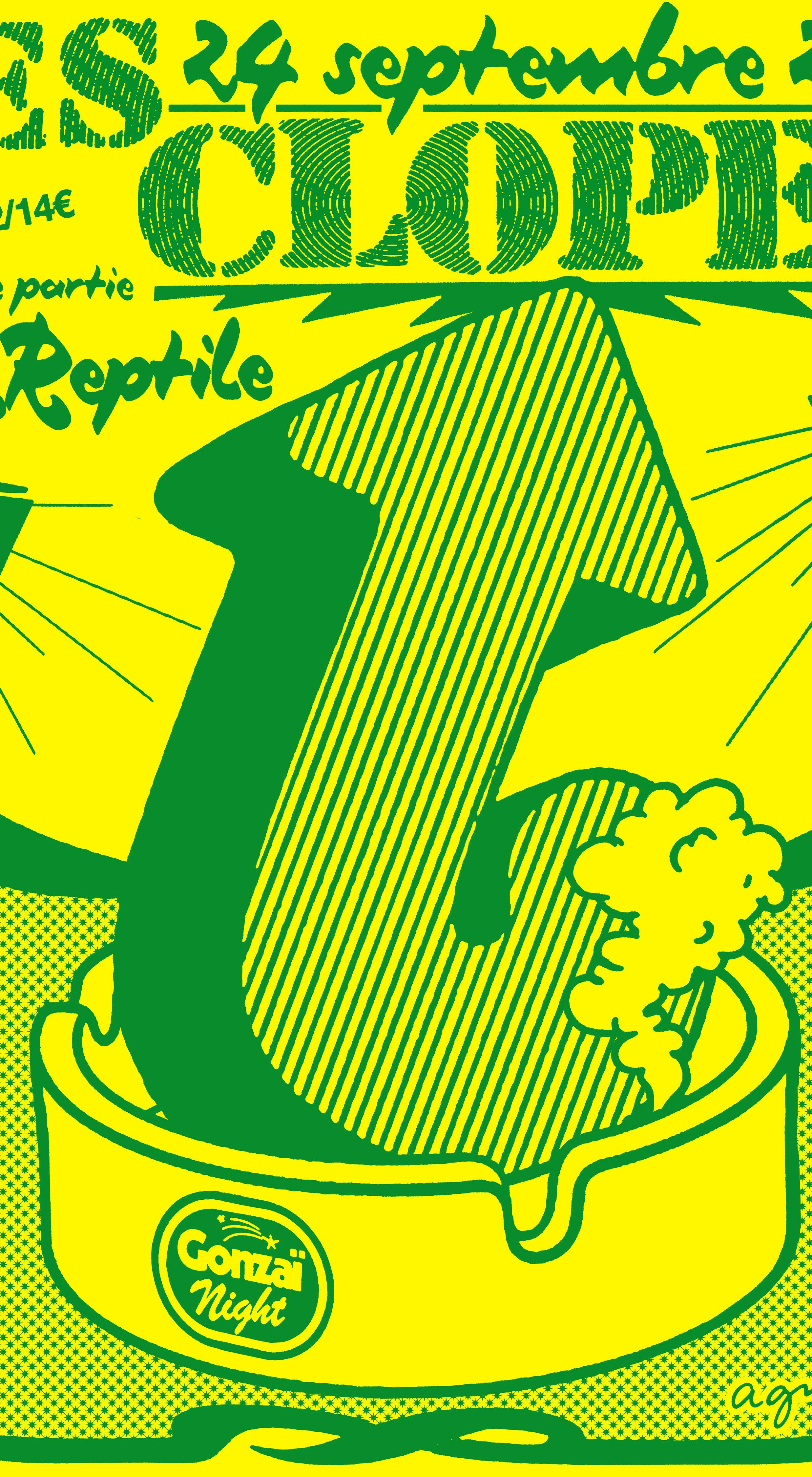 GONZAÏ NIGHT : LES CLOPES + AKREPTILE