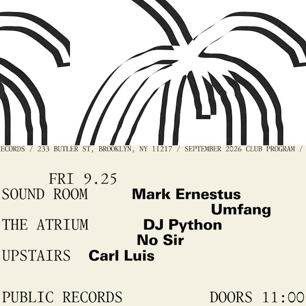 Mark Ernestus, Umfang / DJ Python, No Sir / Carl Luis