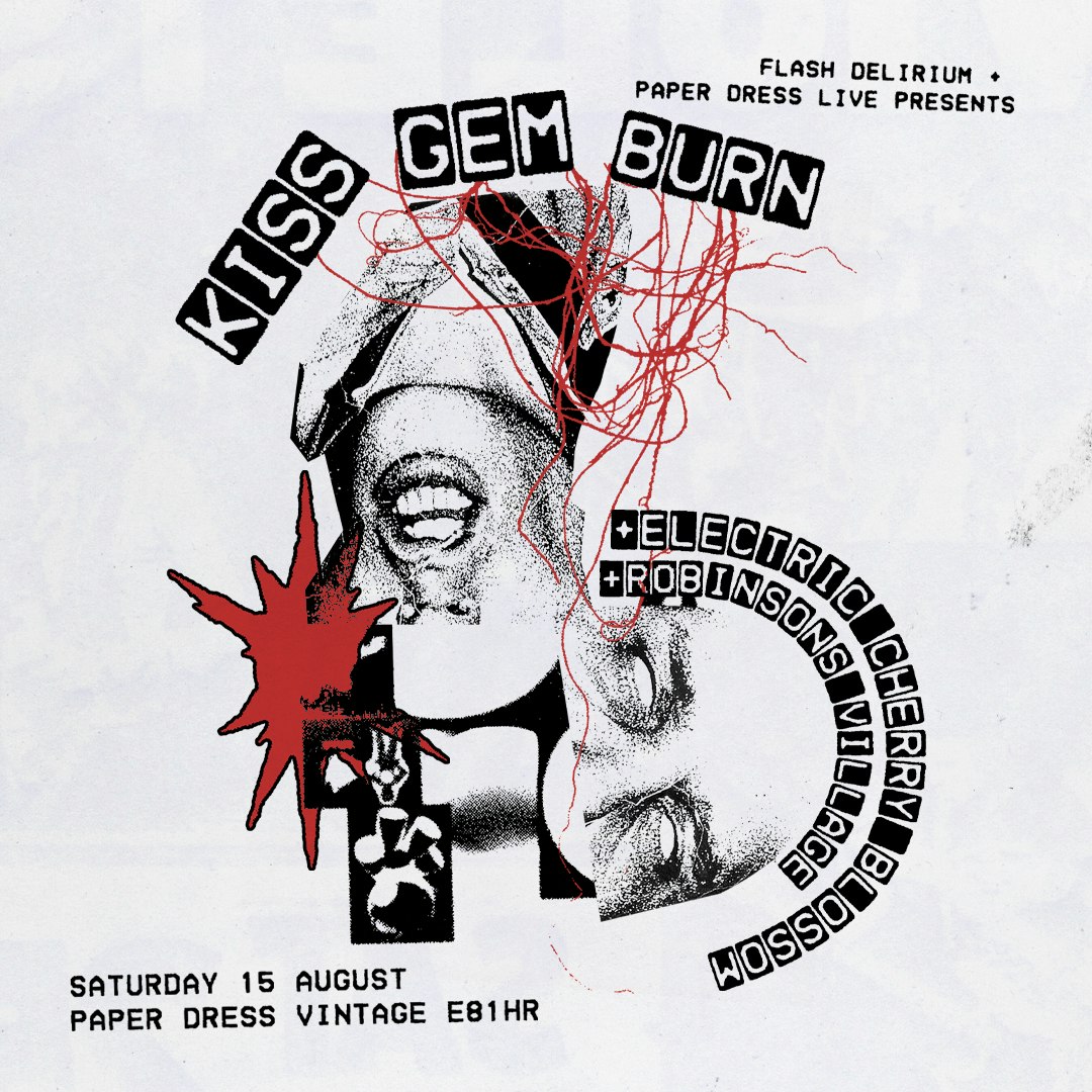 kiss gem burn + Electric Cherry Blossom + Robinson's Village