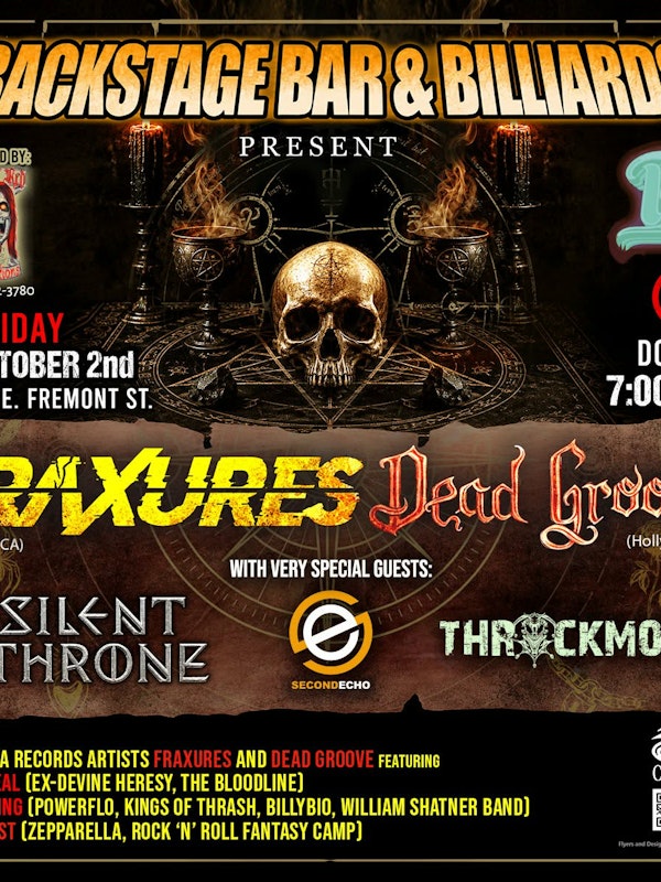 FRAXURES and DEAD GROOVE with Special Guests