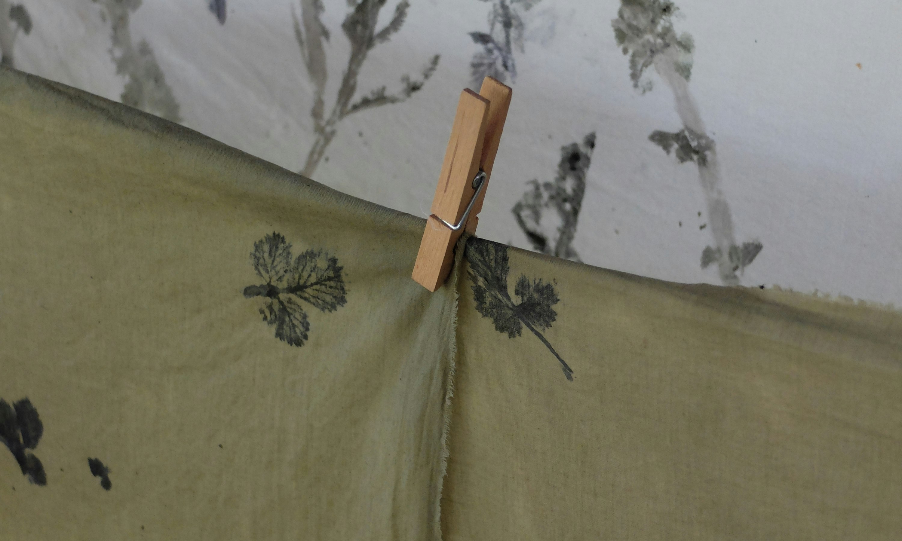 KOUSS•KOUSS - Atelier impression végétale avec Déteintes