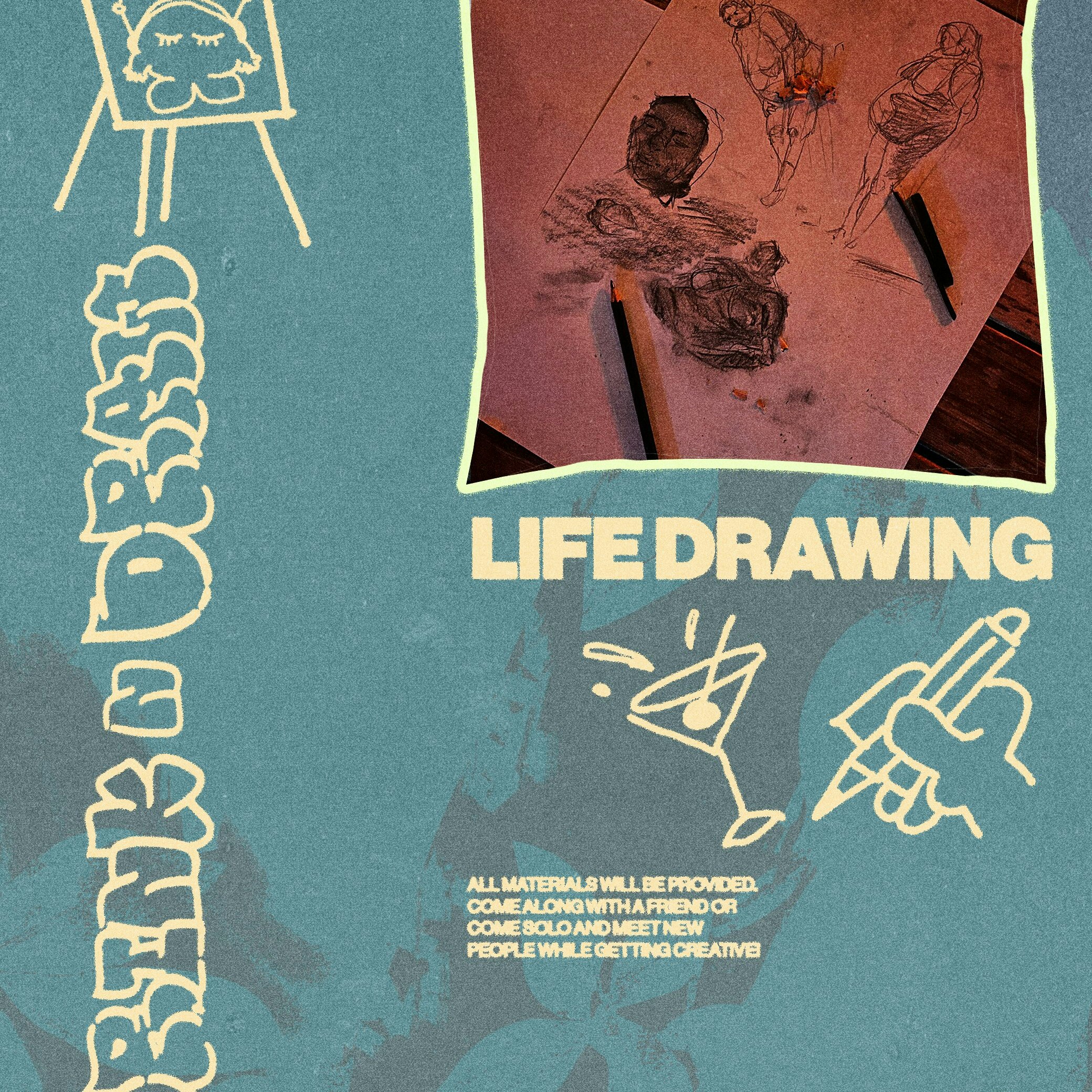 Drink N Draw: Life Drawing