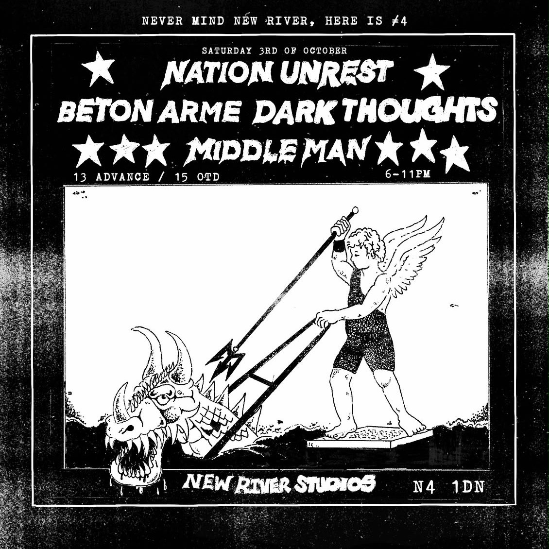 Nation Unrest + Beton Armè + Dark Thoughts