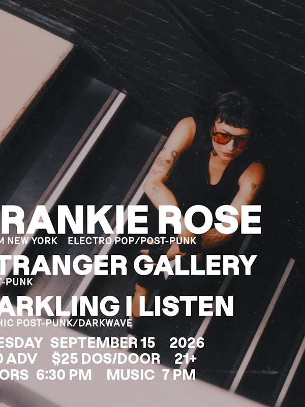Frankie Rose, Stranger Gallery, Darkling I Listen