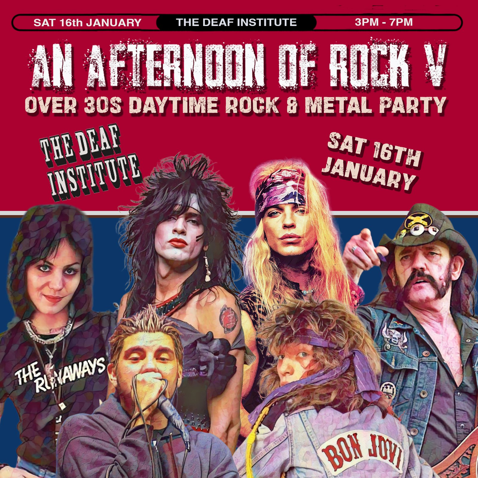 An Afternoon of Rock V: MANCHESTER (Over 30s) at The Deaf Institute, Manchester