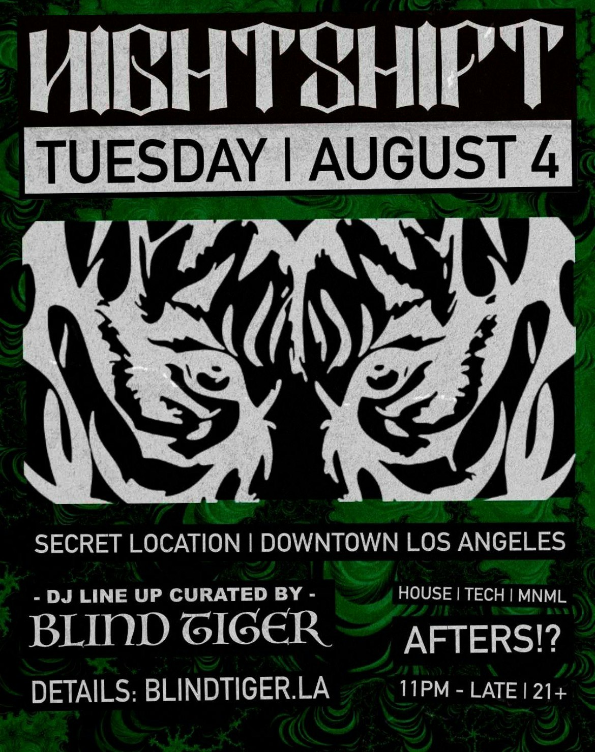 Nightshift Afterhours Tickets | From Free | 4 Aug @ The Lexington