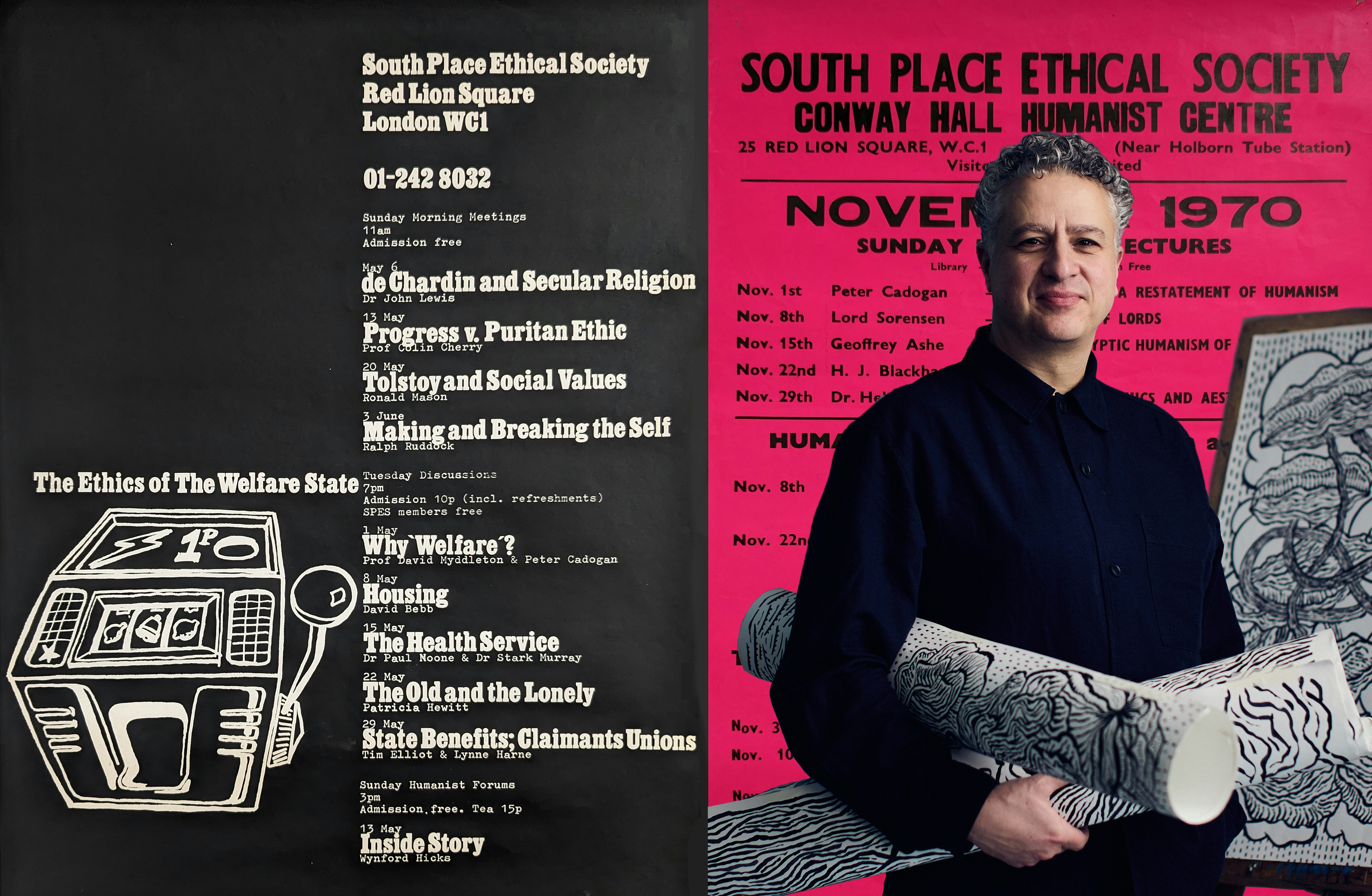 Radical Poster Design with Craig Yamey at Conway Hall, London