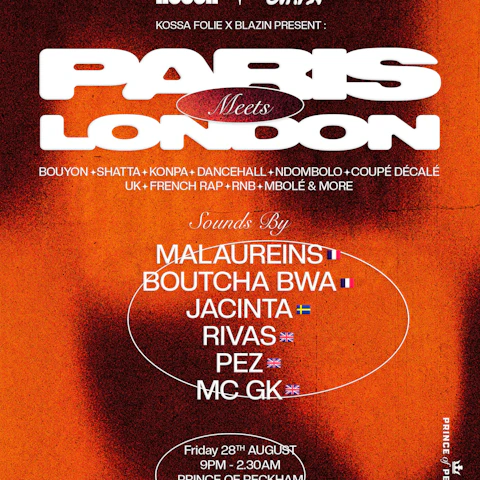KOSSA FOLIE x BLAZIN - PARIS MEETS LONDON