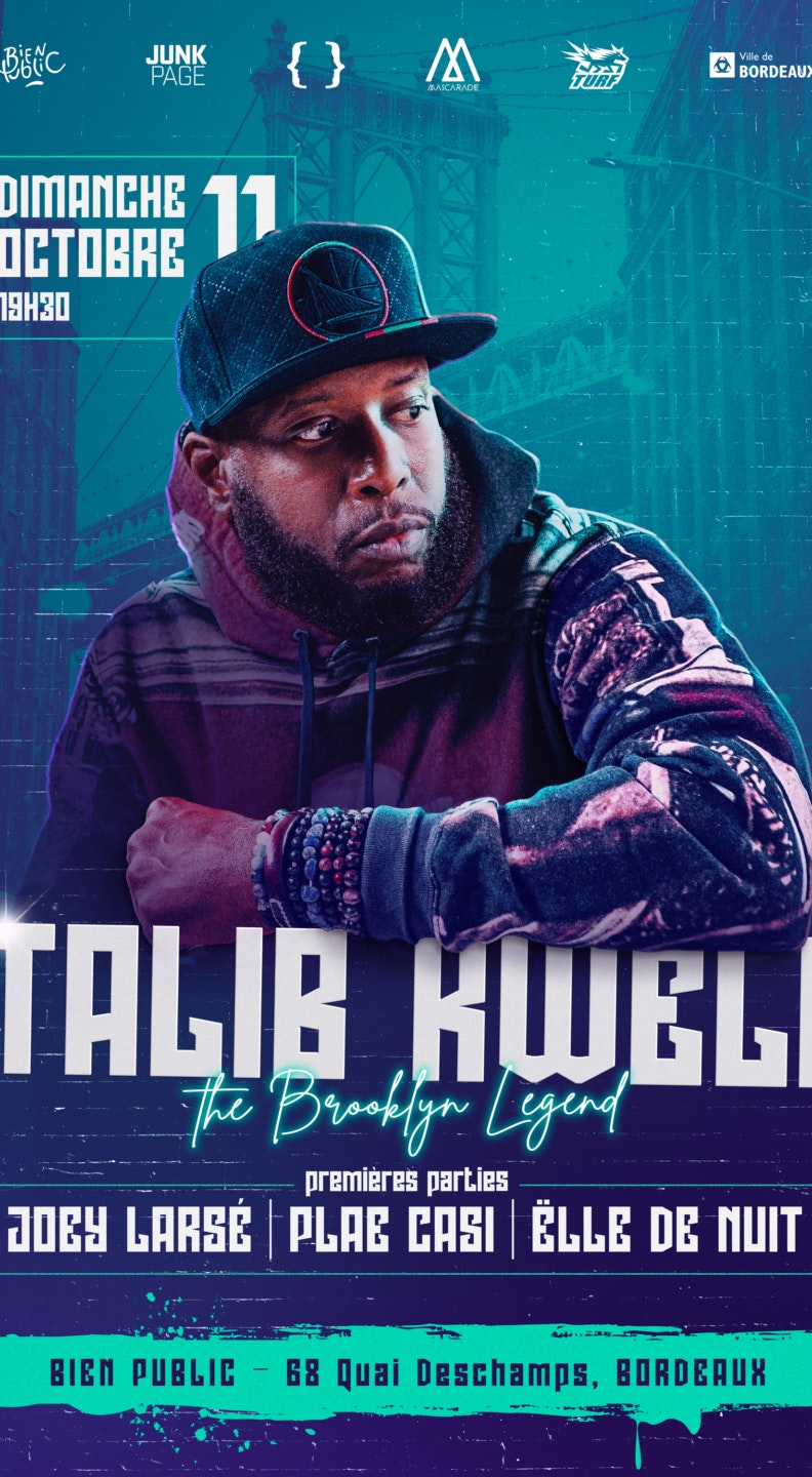 Mascarade invite Talib Kweli & more