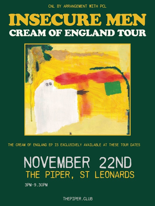 Insecure Men + guest bands and DJs